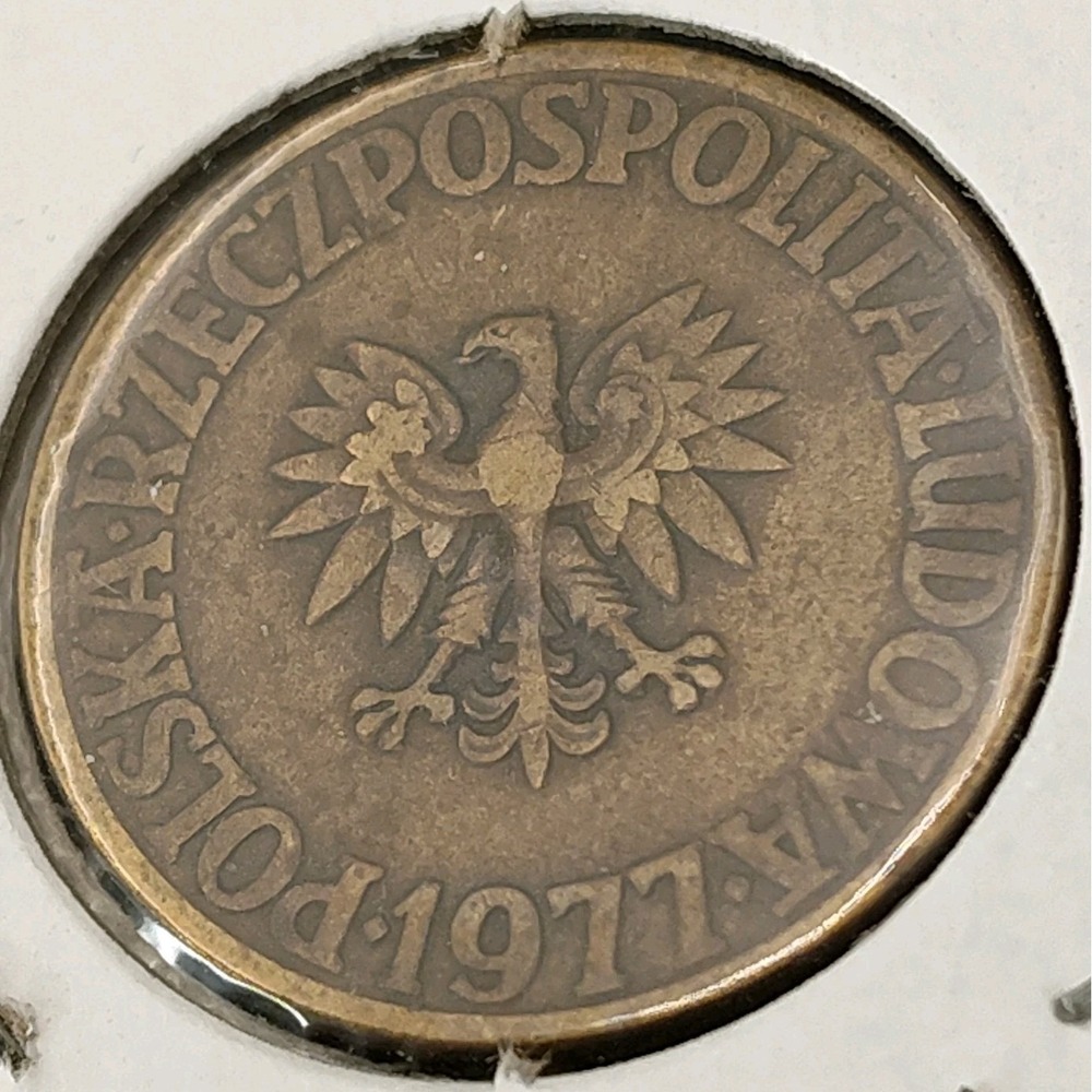 1977 VF Poland 5-Zlotych Coin 5Zt Y47-50 POLSKA RZECZPOSPOLI LUDOWA BR1.1GA-4034 - Picture 2 of 14